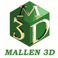 Mallen 3D Logo